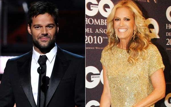 Ricky Martin y Rebecca de Alba mantienen encuentro privado