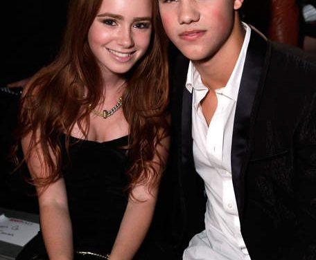 Taylor Lautner tiene romance con la hija de Phil Collins
