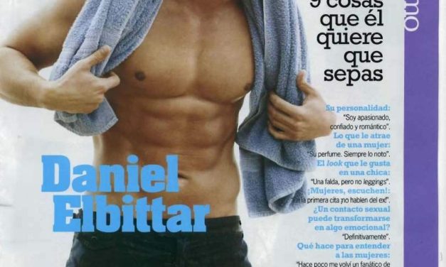Daniel Elbittar es seleccionado por la revista Cosmopolitan en Español como el »Cosmo Hombre»