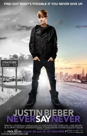 Justin Bieber presenta afiche final de su película