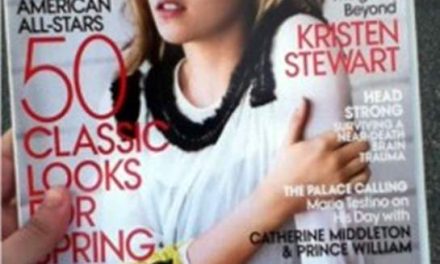 Kristen Stewart protagoniza la portada de la revista »Vogue» Febrero 2011