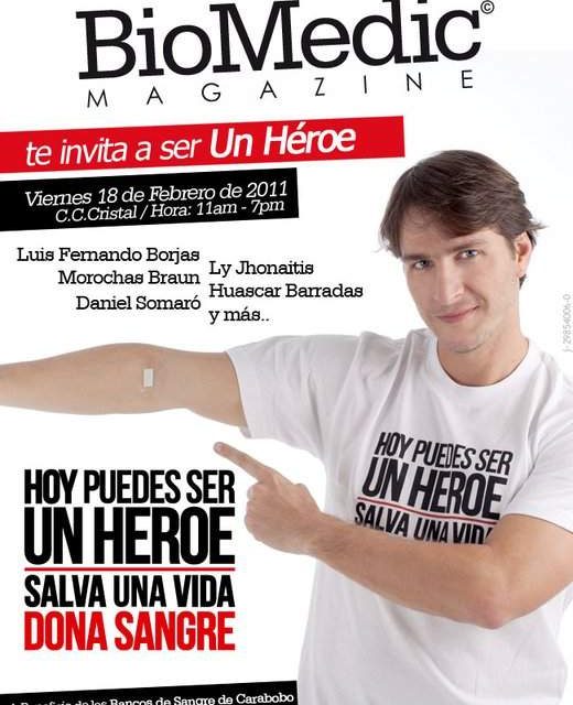 BIOMEDIC TE INVITA A »SER UN HÉROE» EN VALENCIA