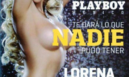 La modelo y actriz mexicana de 43 años, Lorena Herrera se desnuda para Playboy
