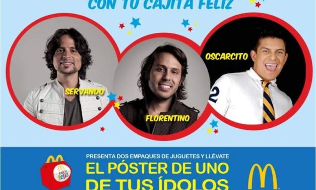 McDonald’s te acerca a tus ídolos: Oscarcito, Servando y Florentino compartirán con fanáticos