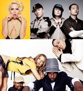 FAR EAST MOVEMENT, LADY GAGA, THE BLACK EYED PEAS NOMINADOS EN LOS INTERNATIONAL DANCE MUSIC AWARDS