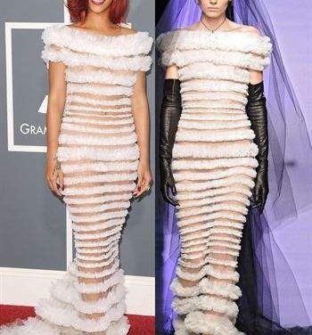 Rihanna se viste de novia By Jean Paul Gaultier