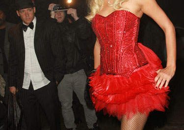 Paris Hilton cumple 30 años y lo celebró al estilo cabaret
