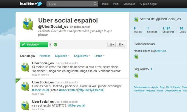UberSocial, anteriormente UberTwitter ya esta disponible para BlackBerry