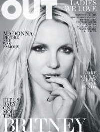 Britney Spears en portada de la revista »Out’…  Lady Gaga es «única» (+Fotos)