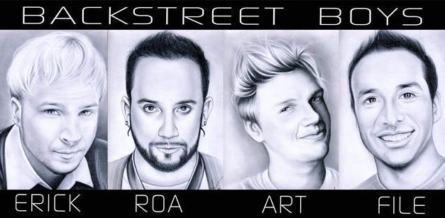 Los Backstreet Boys, Madonna y Lady Gaga en la óptica de Erick Roa (+Imagenes)
