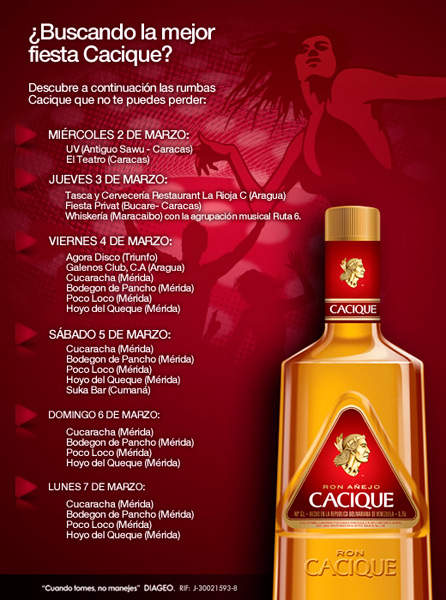 CACIQUE OFRECE LAS MEJORES FIESTAS PARA ESTOS CARNAVALES