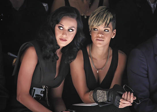 Rihanna quiere grabar un tema con Katy Perry