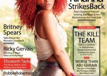 Rihanna protagoniza la próxima portada de la revista »Rolling Stone»