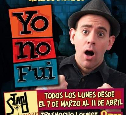 Reuben Morales presenta nueva temporada de su stand-up comedy »YO NO FUI»