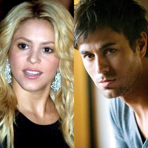 Shakira y Enrique Iglesias, favoritos en los Billboard Latinos