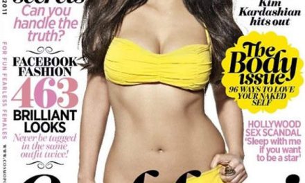 Kim Kardashian adora sus curvas… No le importa su talla, ni la celulitis