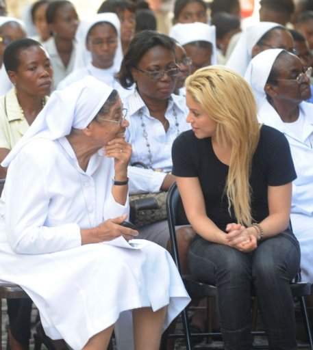 Shakira donó 400.000 dólares para reconstruir una escuela en Haití
