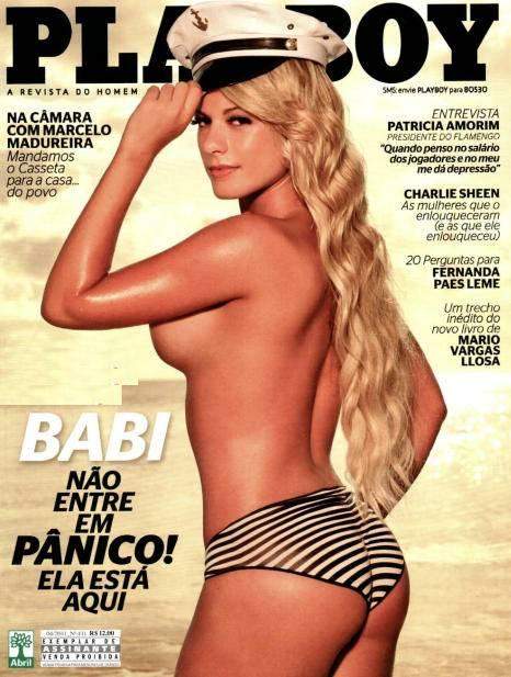 Babi Rossi se desnuda en Playboy Brasil (+Fotos)