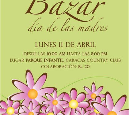 Bazar Día de las Madres »FUNDACION BLANDIN»
