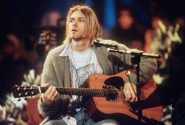 Kurt Cobain. Los poderosos del Rock electrizan la pantalla de BIO. Todos los sábados, 9:30 PM