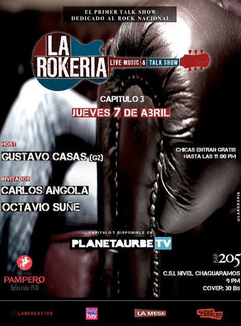 La Rokería – 3er Capitulo con Carlos Angola & Octavio Suñe