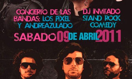 Andreazulado y Los Pixel rockearán en Santa Paula