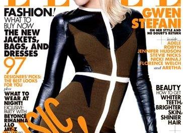 Gwen Stefani en Portada de la revista »ELLE»: ‘Vanidad es mi segundo nombre’
