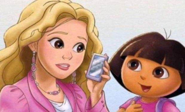 Shakira participó en cómic de Dora la exploradora