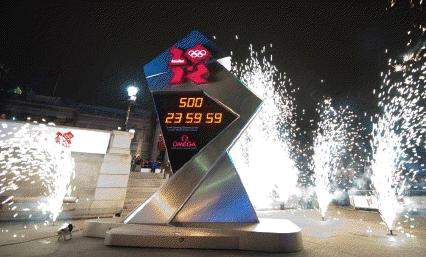 Londres 2012 y OMEGA lanzan la cuenta regresiva de los 500 días para el inicio de los Juegos Olímpicos.