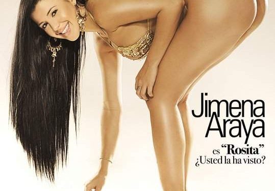La Sexy Jimena Araya,»Rosita» en a que te ríes es Portada de la revista Suite 23