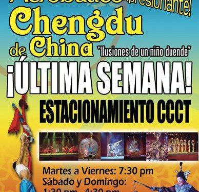 EL GRUPO ACROBÁTICO CHENGDU SE DESPIDE DE CARACAS…ÚLTIMA SEMANA DE EMOCIONES