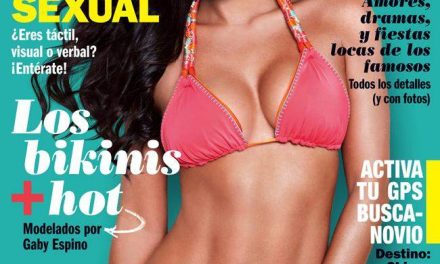 Gaby Espino portada del mes de Junio de la revista Cosmopolitan en Español