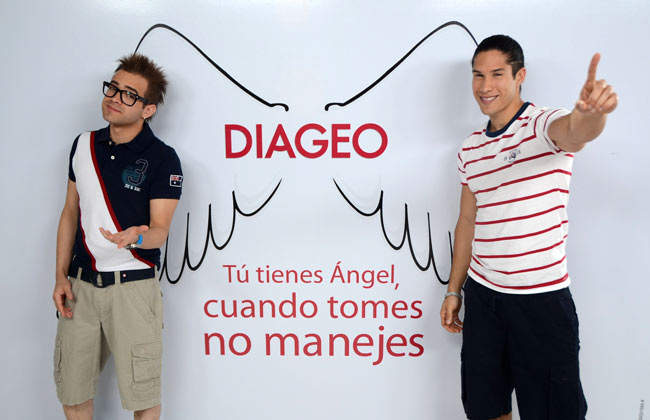 Diageo lanza nueva campaña de consumo responsable »Tu tienes Ángel» con Chino y Nacho