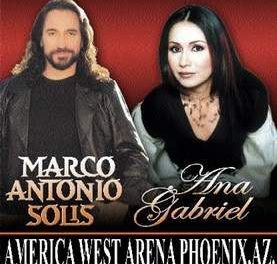 Marco Antonio Solís y Ana Gabriel juntos en conciertos por EEUU