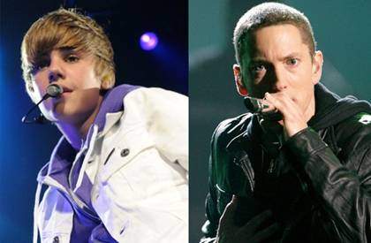 EMINEM Y JUSTIN BIEBER TIENEN TRIUNFO ARRASADOR EN PREMIOS BILLBOARD