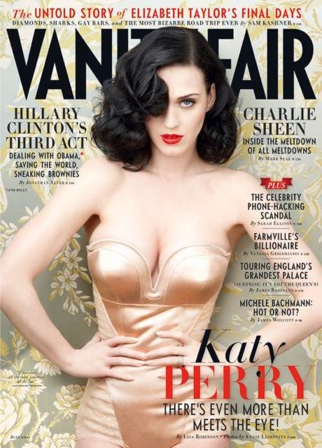 Katy Perry critica a su familia en Vanity Fair