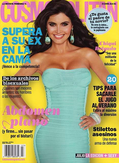 Chiquinquirá Delgado es portada de »la edición + sexy» de la revista Cosmopolitan