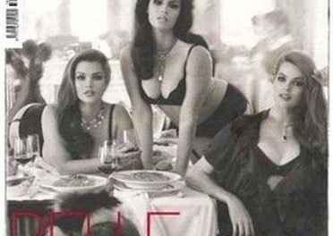 »Vogue»  Italia dice adiós a las modelos esqueléticas… En su última portada