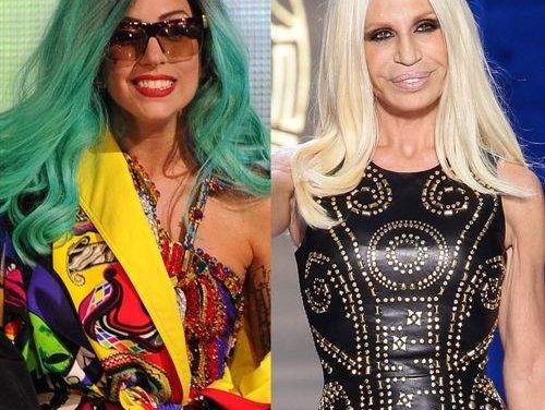 Lady Gaga vestirá diseños de Donatella Versace durante los próximos dos meses