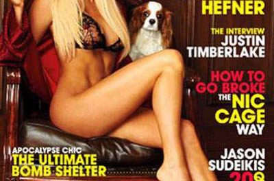 Crystal Harris no es tonta: dejó plantado a Hefner, pero se quedó con la portada de Playboy