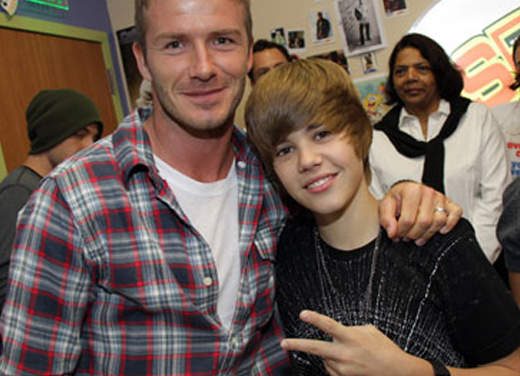 Justin Bieber y Selena Gomez, dieron concierto privado para los Beckham