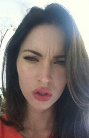 Megan Fox demuestra a sus seguidores que no se ha inyectado botox