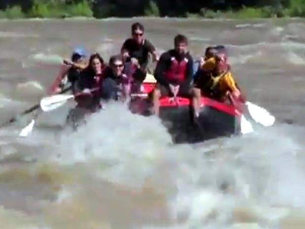 Shakira y Piqué casi se ahogan en un río