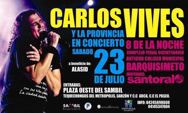 CARLOS VIVES TRAE LA PROVINCIA A VENEZUELA
