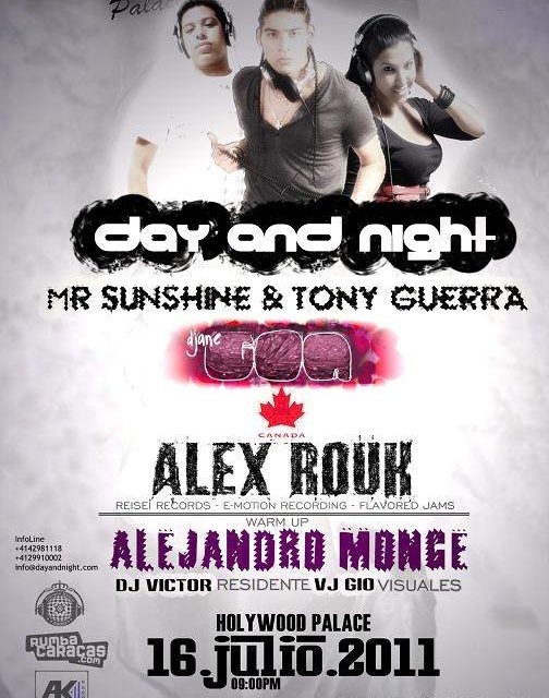 Day & Night Special Party II – Mr. Sunshine y Tony Guerra