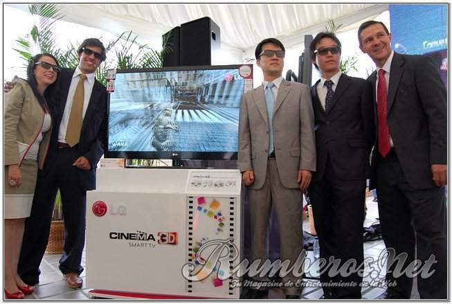 LG Electronics lanza el primer televisor con tecnología 3D y Smart TV, libre de parpadeos (+Fotos)