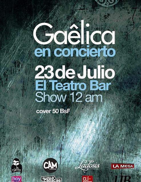 VUELVE LA MOVIDA CELTA A »EL TEATRO BAR»!