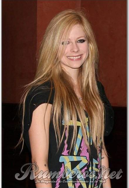 Avril Lavigne se abre a la prensa Venezolana (+Fotos)