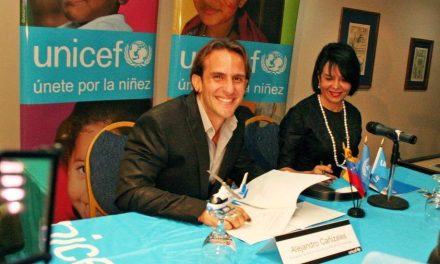Alejandro Cañizales se une a la lista de Embajadores de Buena Voluntad de UNICEF
