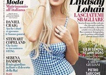 ‘Vanity Fair’ hace una sesión de fotos a domicilio a Lindsay Lohan